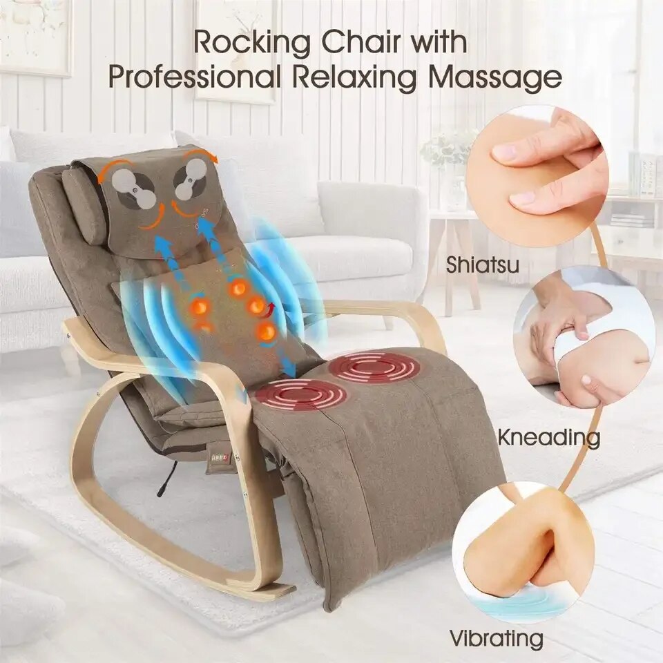 2023 Electric AI 2023 Smart Recliner Zero Gravity Shiatsu Massager 4D Modern Luxury Foot Full Body 3D Home Office Massage Chair