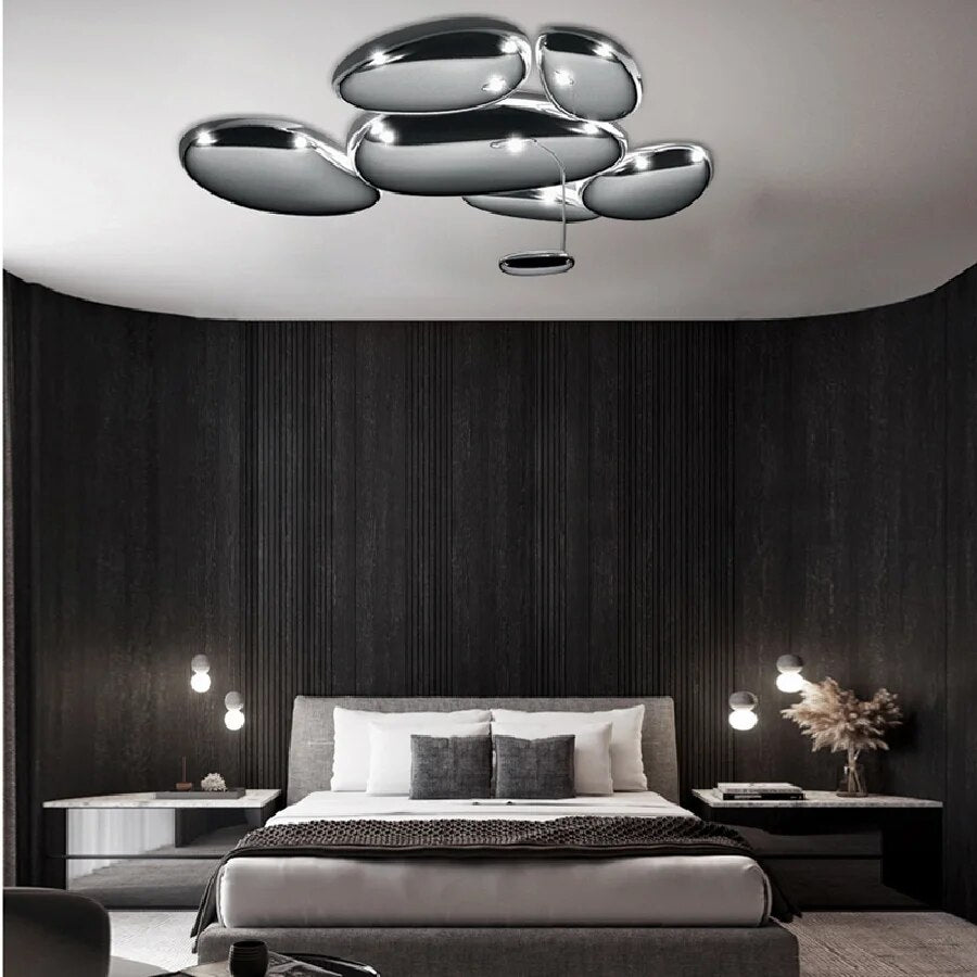 Modern Suspension LED Ceiling Lamp Artwork Indoor Lamparas De Techo Luxury Chandeliers 2022 New Trend For Home Decor